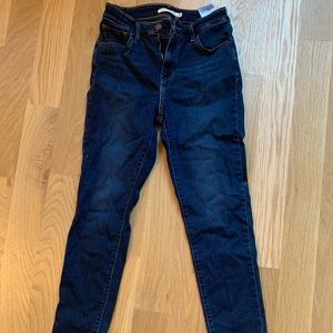 Levi’s Dark Wash 721 Skinny Jeans